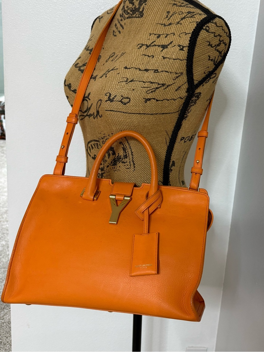 Saint Laurent Small Classic Y Ligne Cabas Shoulder Strap